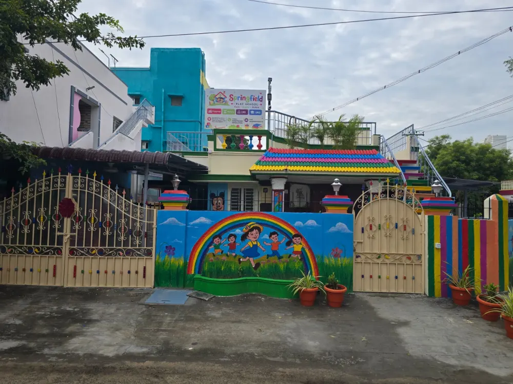 Bright classroom at Springfield Play School